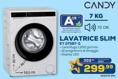 Candy - Lavatrice Slim 27SB7-S