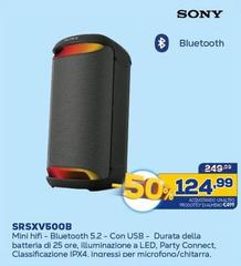 Sony - Bluetooth SRSXV500B