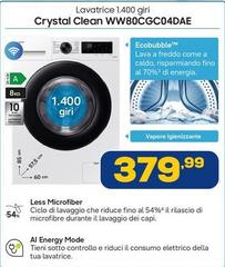 Samsung - Crystal Clean WW80CGC04DAE