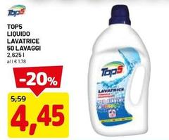 Top5 -  Liquido Lavatrice 50 Lavaggi