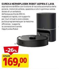 Rapida - NERNR6PLUSBK Robot Aspira E Lava