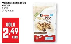 Kinder - Merende Pan E Cioc