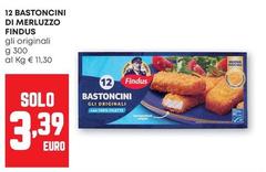 Findus -  Bastoncini Di Merluzzo