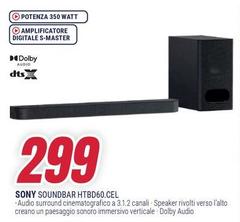 Sony - Soundbar HTBD60.CEL