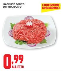 Macinato Scelto Bovino Adulto