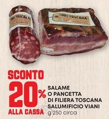 Salumificio Viani - Salame O Pancetta Di Filiera Toscana