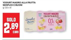 Semplici e buoni - Yogurt Magro Alla Frutta