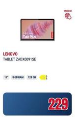 Lenovo - Tablet ZADX0091SE