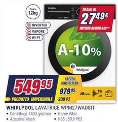 Whirlpool - Lavatrice WPM27WADsit