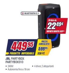 Jbl - Partybox Party Box 310