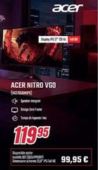 Acer - Nitro Vg0