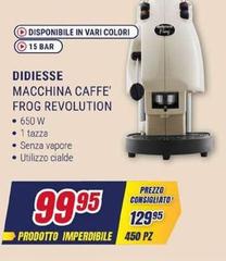 Didiesse - Macchina Caffe' Frog Revolution
