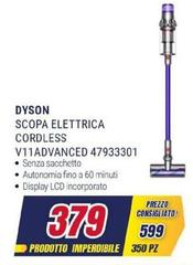 Dyson - Scopa Elettrica Cordless V11advanced 47933301