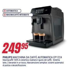 Philips - Macchina Da Caffè Automatica Ep1224