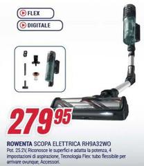 Rowenta - Scopa Elettrica RH9A32WO