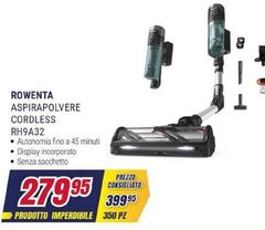 Rowenta - Aspirapolvere Cordless RH9A32