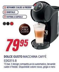 Gusto decò - Macchina Caffè EDG315.B