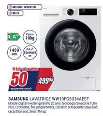 Samsung - Lavatrice WW10FG5U34AET