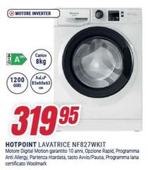 Hotpoint - Lavatrice NF827WKIT