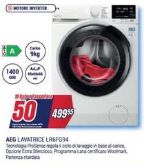 Aeg - Lavatrice LR6FG94