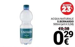 S. bernardo - Acqua Naturale