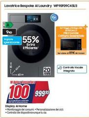 Candy - Lavatrice Bespoke Al Laundry WF90F09C4S3