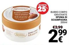 Spuma di Sciampagna - Burro Corpo Idratante