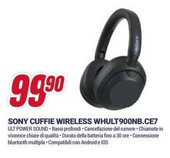Sony - Cuffie Wireless Whut900nb.ce7