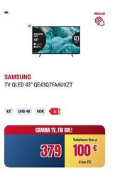 Samsung - Tv Qled 43 QE43Q7FFAUXZT