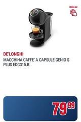 Ezviz - De’longhi Macchina Caffe' A Capsule Genio S Plus Edg315.b