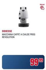 Didiesse - Macchina Caffe' A Cialde Frog Revolution
