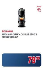 Capsule - De’Longhi Macchina Caffe' A  Genio S Plus