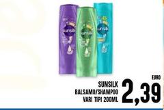 Sunsilk - Balsamo/Shampoo Vari Tipi
