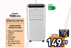 Electroline - Climatizzatore Portatile CLE7202
