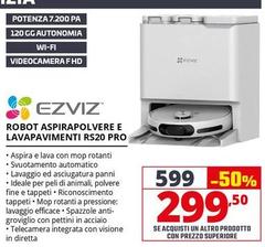 Ezviz - Robot Aspirapolvere E Lavapavimenti RS20 Pro