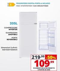 Smartway - Frigorifero Doppia Porta A Incasso Mod. WHDP29SMIEB1 | Ean: 8054341712865