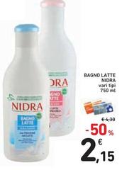 Nidra - Bagno Latte
