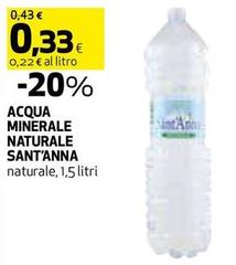 Sant'anna - Acqua Minerale Naturale