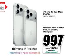 Max - Iphone 17 Pro  256gb