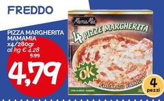Pizza Margherita X4/280gr
