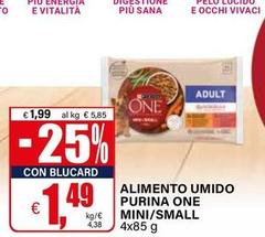 Purina - Alimento Umido One Mini/Small