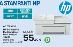 HP - Stampante Multifunzione Mod. Deskjet 4222
