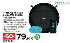 Cecotec - Robot Aspira E Lava Conga M10