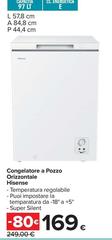 Hisense - Congelatore A Pozzo Horizontale
