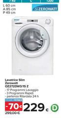 Zerowatt - Lavatrice Slim  OZ72DW3/1S Z