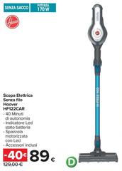 Hoover - Scopa Elettrica Senza Filo  HF122CAF