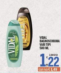 Vidal - Bagnoschiuma Vari Tipi