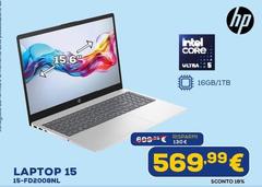 HP - Laptop 15 15-Fd2008nl