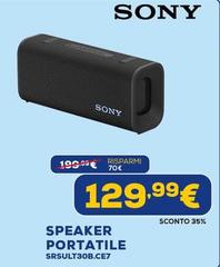 Sony - Speaker Portatile