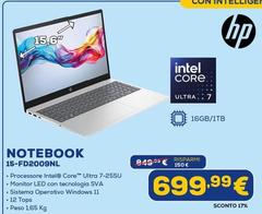 HP - Notebook 15-FD2009NL